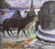 Paul Gauguin Unknown work oil painting on canvas